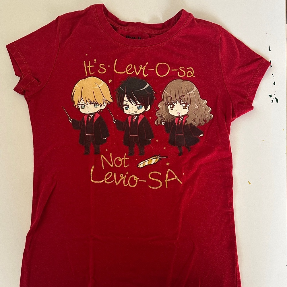Red Graphic Kids T-Shirt
